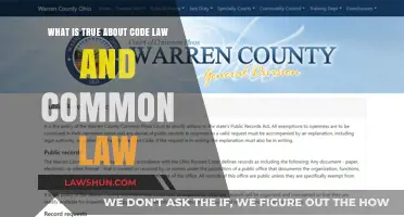 Code and Common Law: What's the Difference?