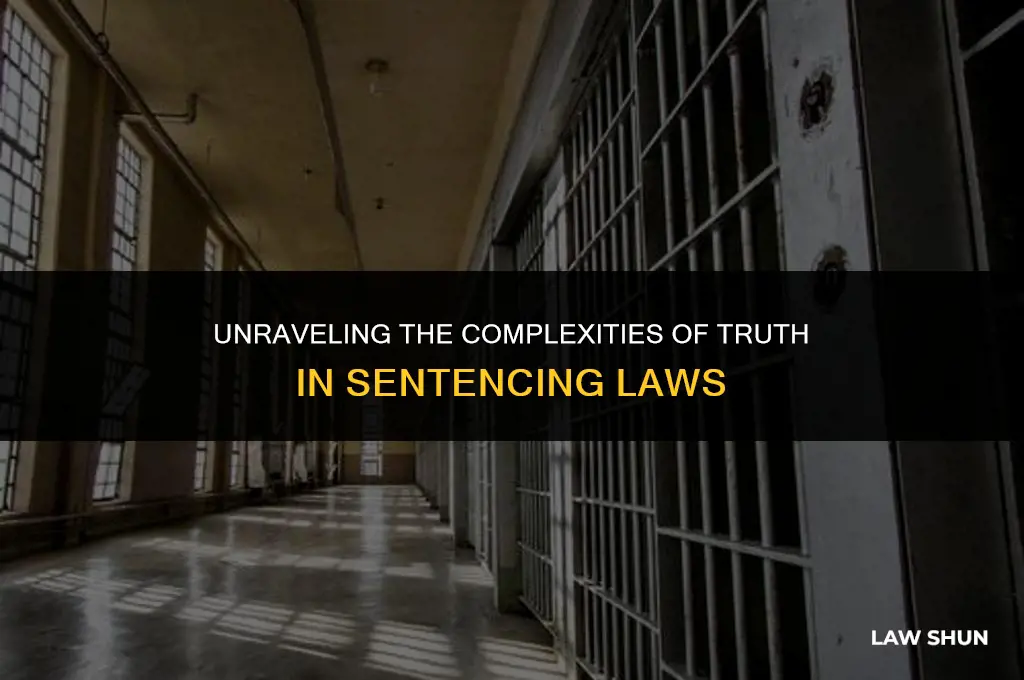 what is truth in sentencing laws