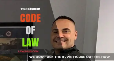 Understanding the Uniform Code of Law: A Comprehensive Legal Overview