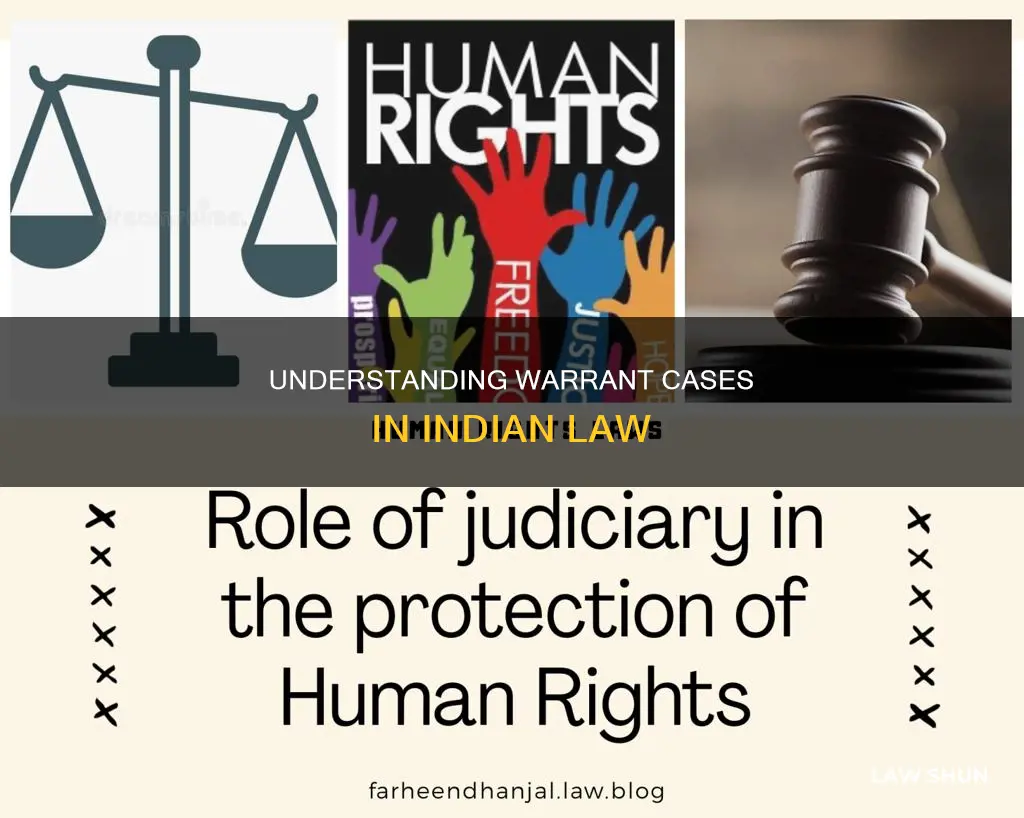 what is warrant case in indian law