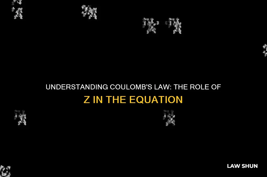 what is z in equation for a coulomb
