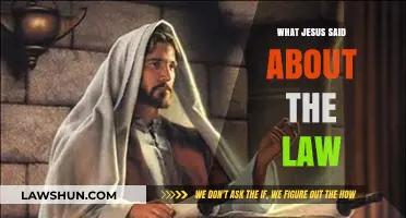 Jesus' Teachings on the Law: A Comprehensive Guide