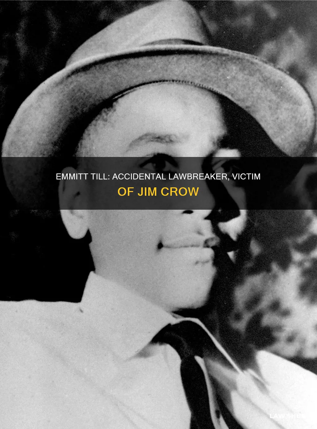 what jim crow law did emmitt till break