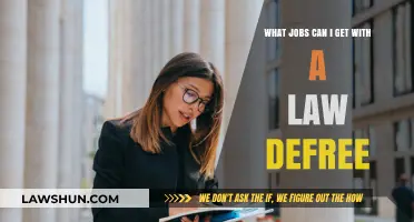 Lucrative Careers for Law Degree Holders