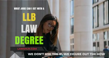 LLB Law Degree: Career Opportunities and Job Roles