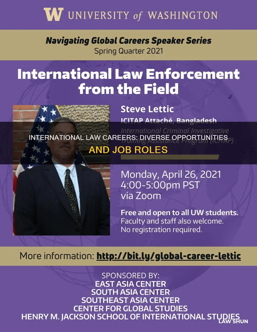 what jobs can i get with an international law