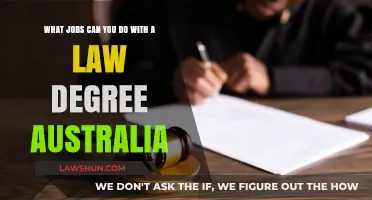 Law Degree Jobs: Your Career Options in Australia