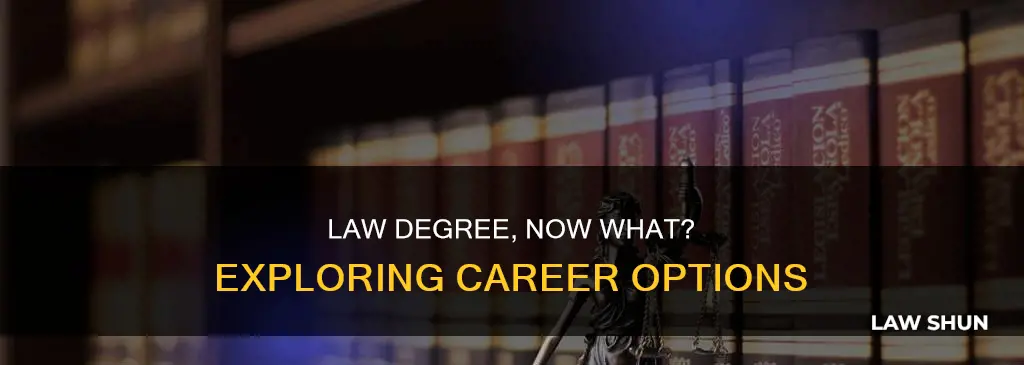 what jobs can you get with an undergraduate law degree