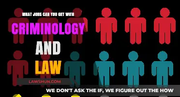 Criminology and Law: Career Opportunities and Job Prospects