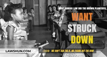 Brown v. Board: Striking Down Kansas's Segregated School Law