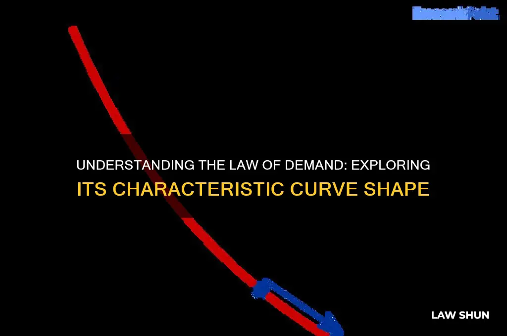 what kind of curve does the law of demand have