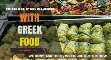 Exploring Greek Food: Dietary Laws and Cultural Traditions