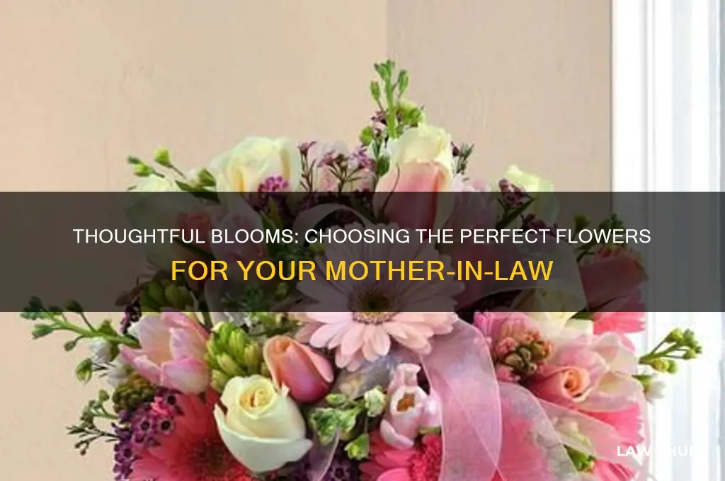what kind of flowers to give your motger in law