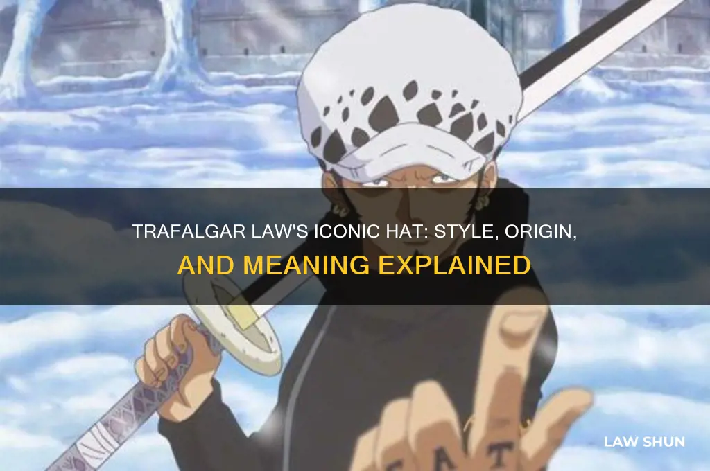 what kind of hat does trafalgar law wear