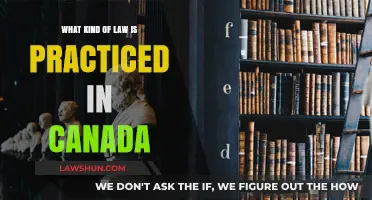 Canadian Legal System: Types of Law Practiced