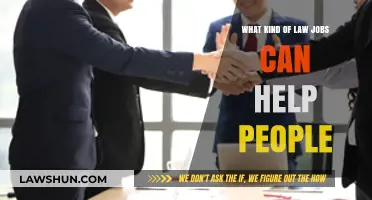 Helping People Through Law: Career Options