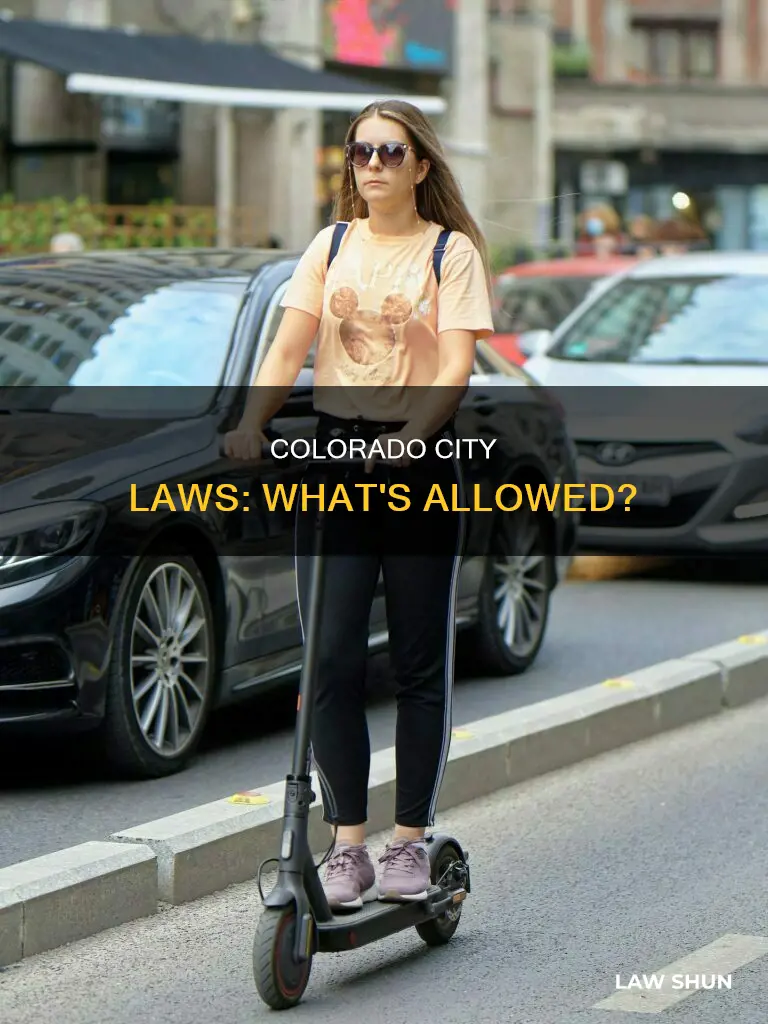 what kind of laws can a city pass colorado