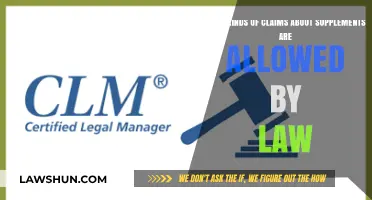 Legal Boundaries: What Supplement Claims Are Permitted by Law?