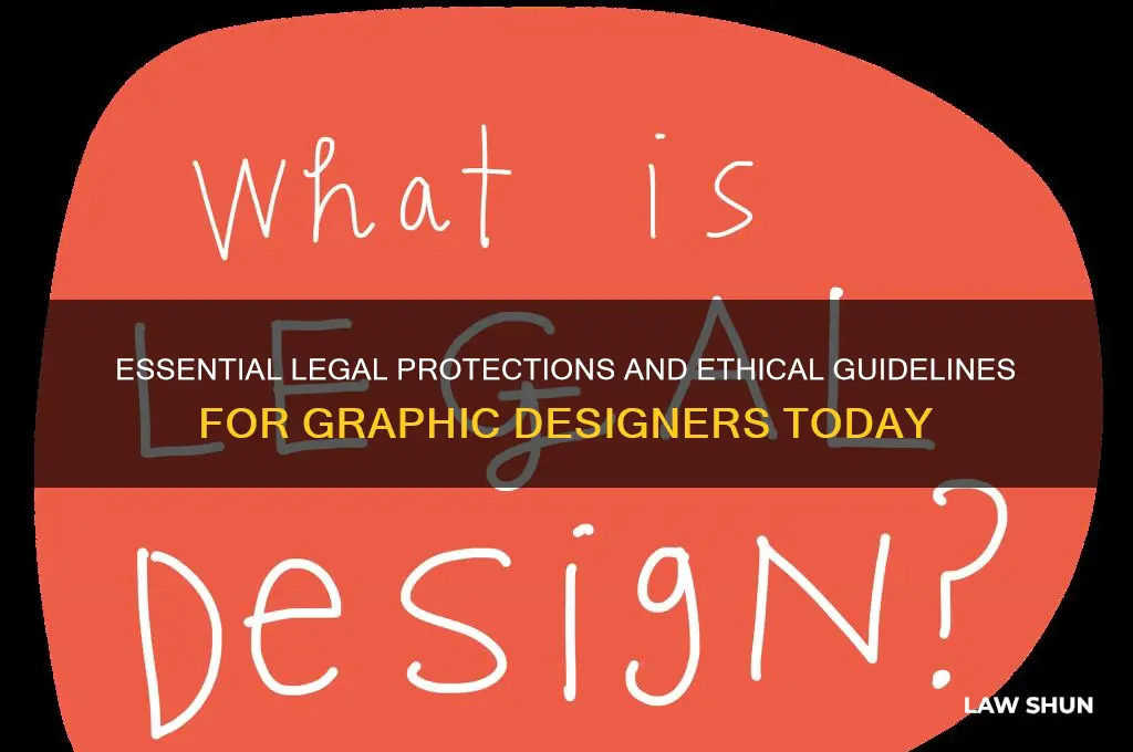 what kinds of laws and regulations should graphic designers have