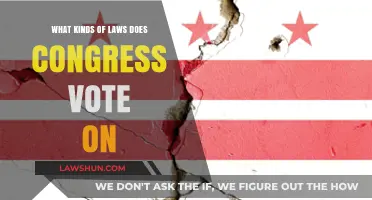 Understanding Congressional Legislation: Types of Laws Voted on by Congress