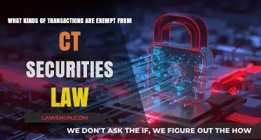 Exempt Transactions: Understanding CT Securities Law Exemptions and Scope