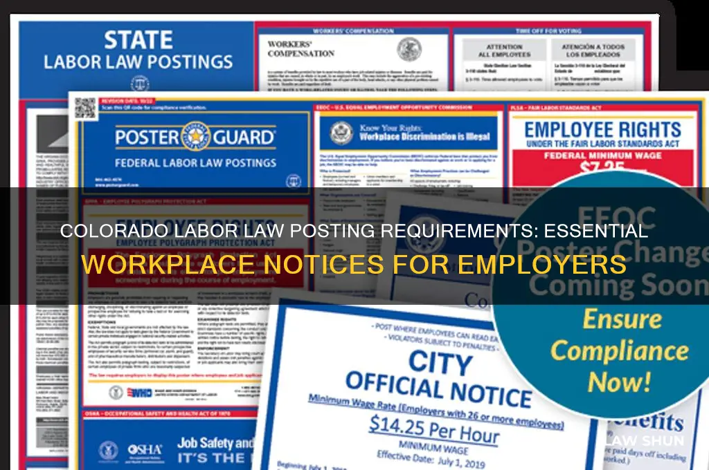 what labor law notices must i post in colorado