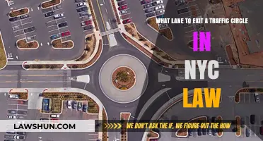 NYC Traffic Circle Exit Rules: Which Lane to Use Legally