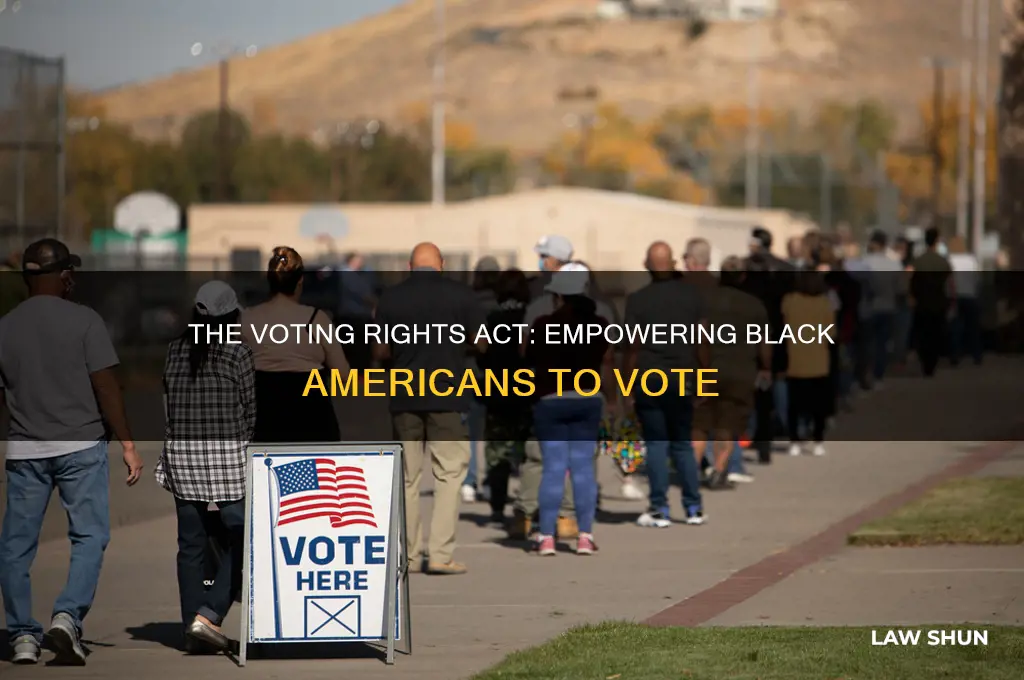 what law allowed blacks to vote