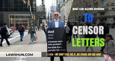Understanding the Legal Basis for Officer Censorship of Mail
