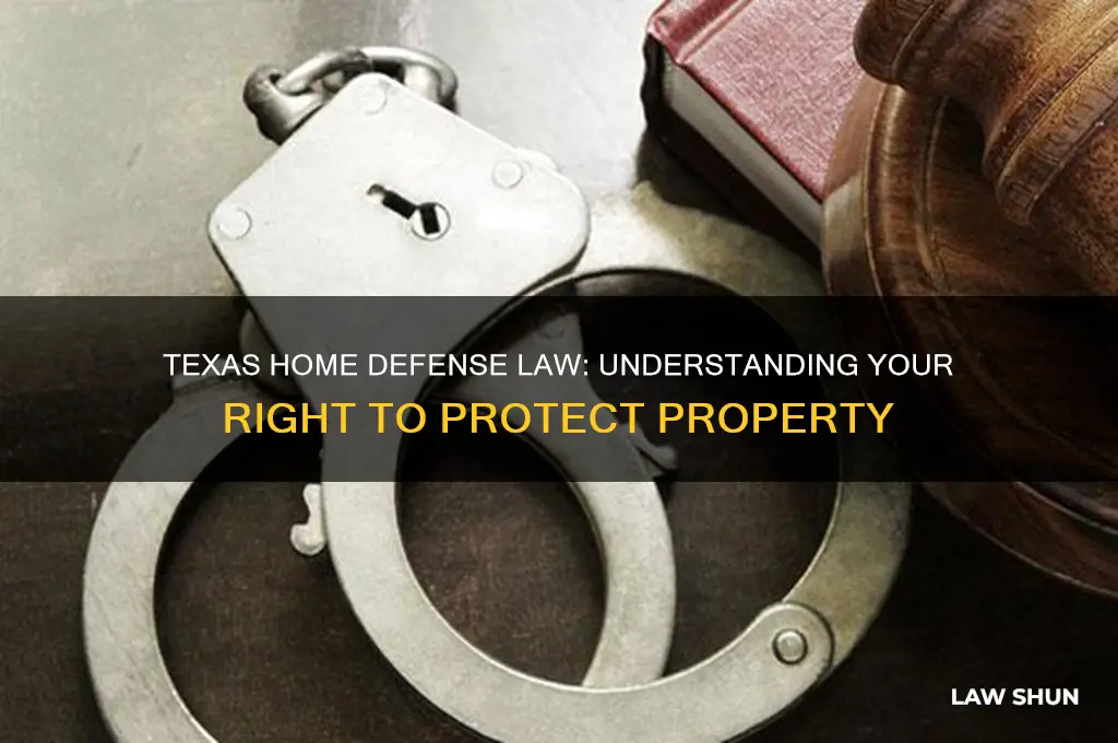 what law allows texans to defend their homes against intrusion