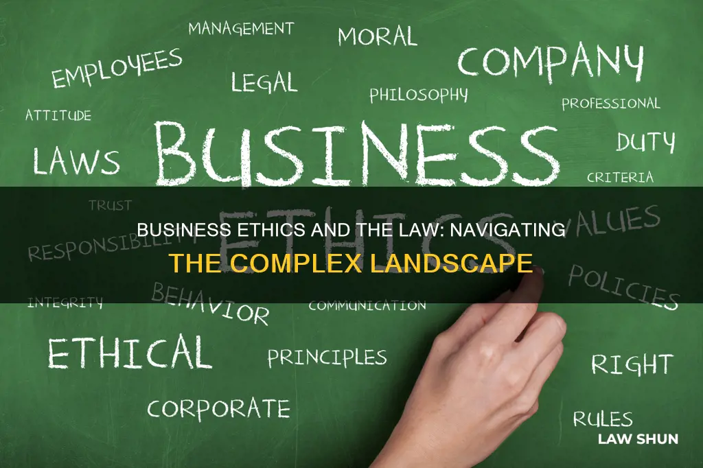 what law applies to business ethics