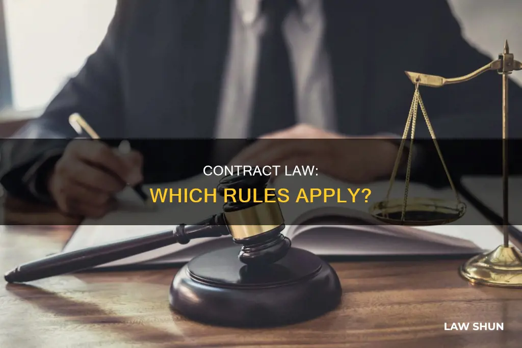 what law applies to this contract