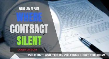 Contract Silence: Determining Applicable Law