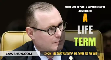 Lifetime Appointments: The Law Behind Supreme Court Justices' Tenure