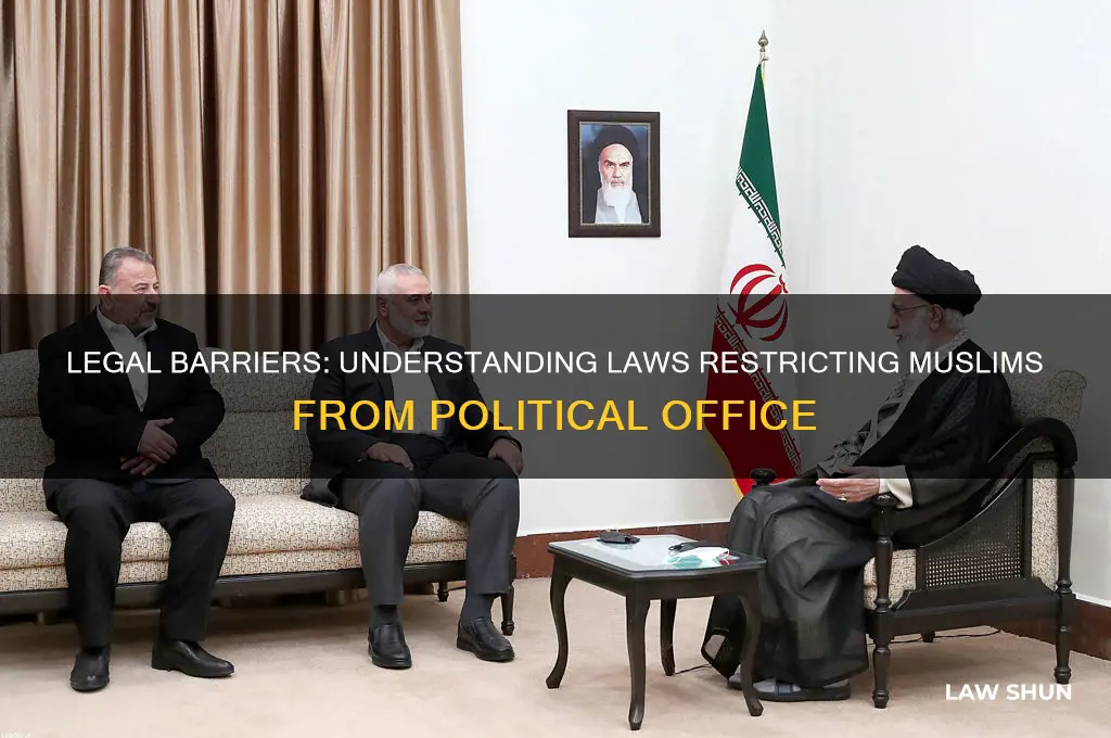 what law bans muslims from political office