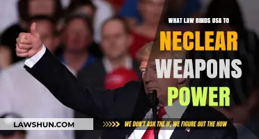 Legal Framework Binding the USA to Nuclear Weapons Authority