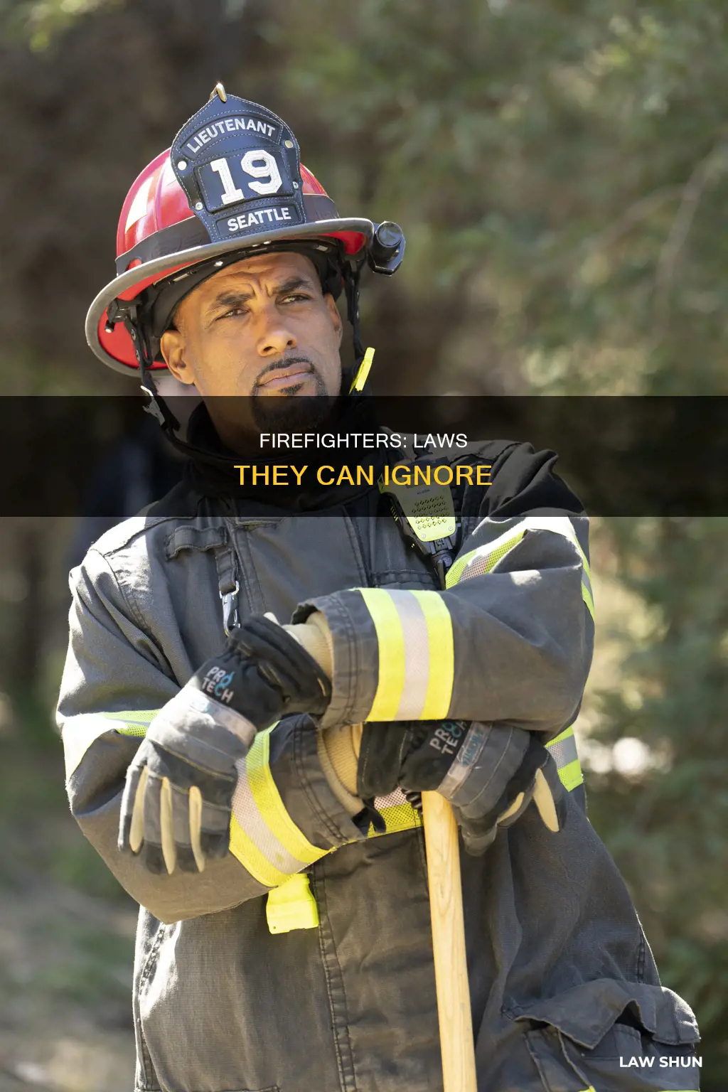 Firefighters: Laws They Can Ignore | LawShun