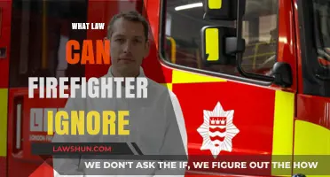 Firefighter's Legal Exemptions: What Laws Can They Ignore?