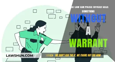 When Can Police Take Your Property Without a Warrant?