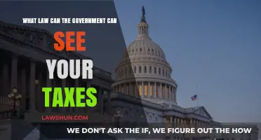 How the Government Uses Your Tax Data
