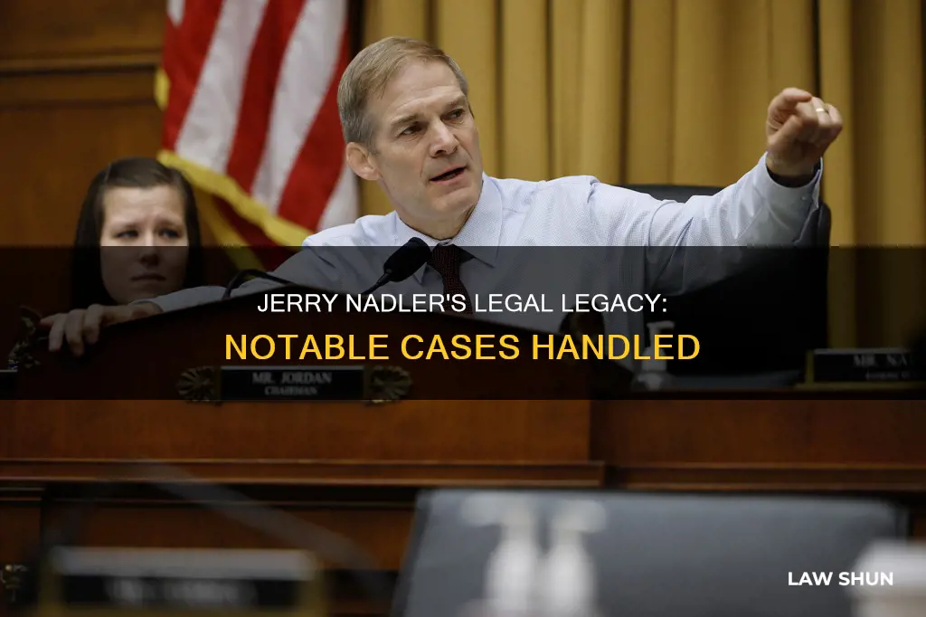 what law cases has jerry nadler ever handled