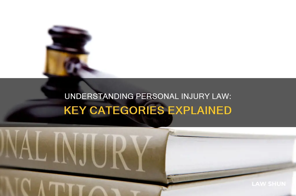 what law categories come under personal injury