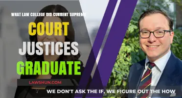 Supreme Court Justices' Law School Alma Maters Revealed