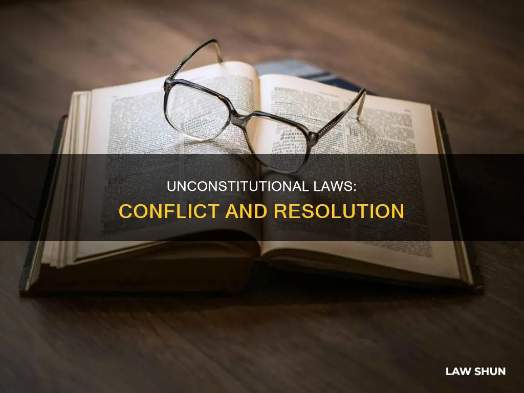 what law conflicts with the constitution