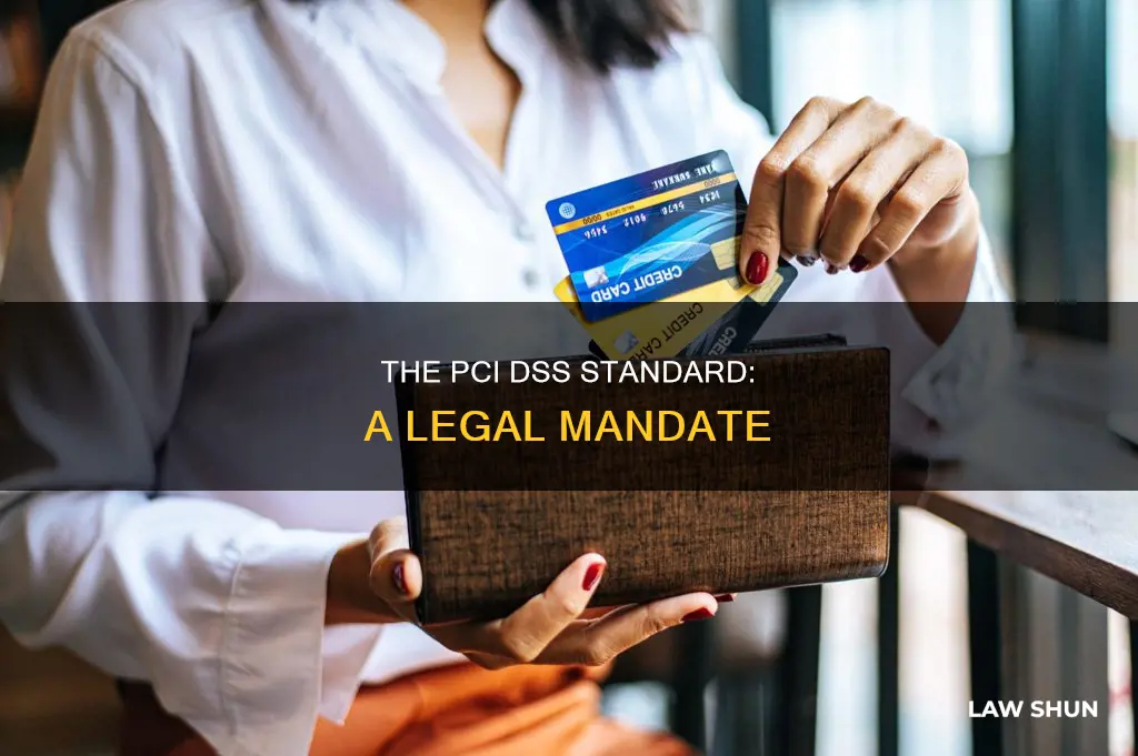 what law created pci dss standard