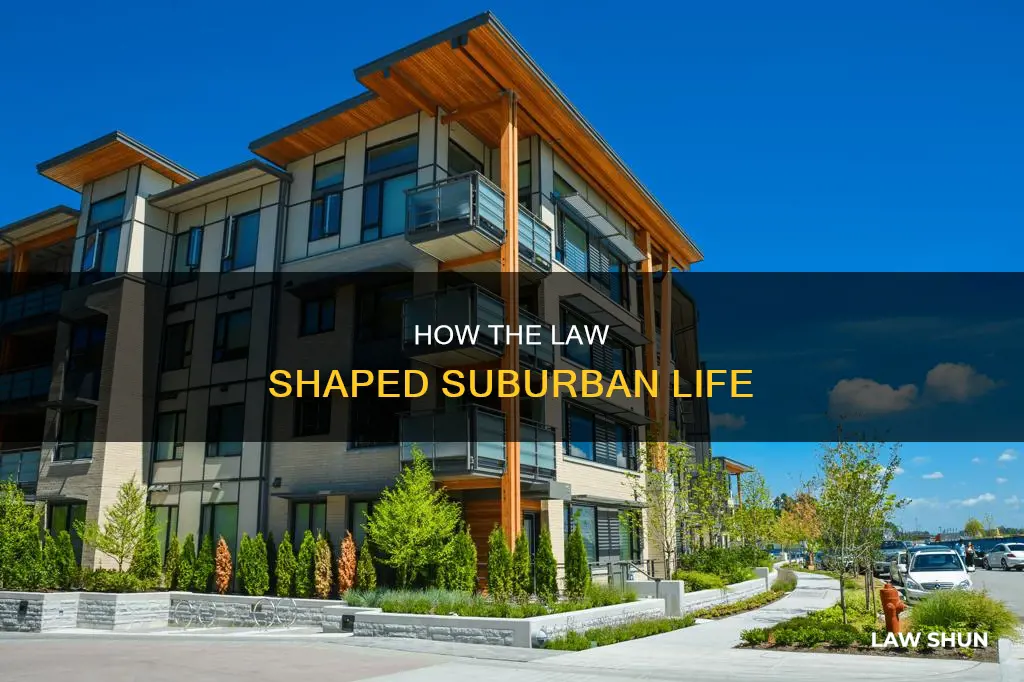 what law created suburbs