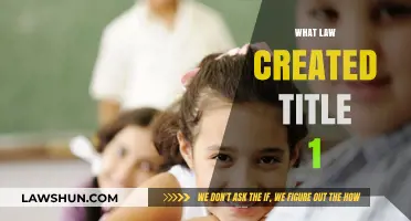 The Evolution of Title 1: Understanding Its Legal Origins