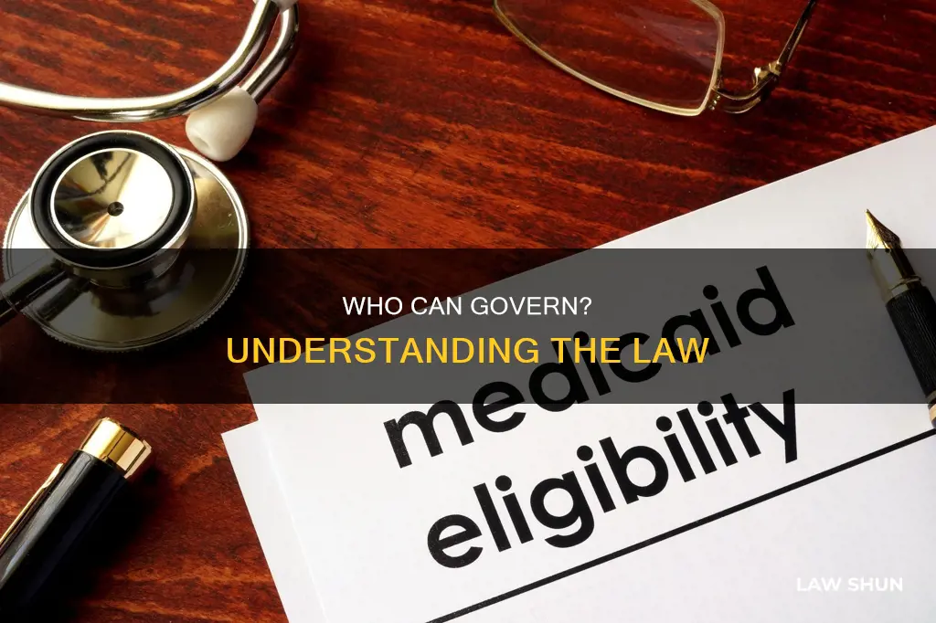 what law defines who can govern