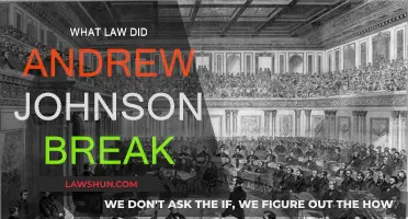 Andrew Johnson: Laws Broken and Their Consequences