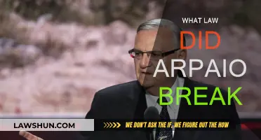 Sheriff Joe Arpaio: Laws Broken and Justice Served